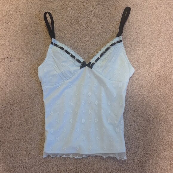 Madden Girl Tops - Madden Girl Light Blue Cami Top